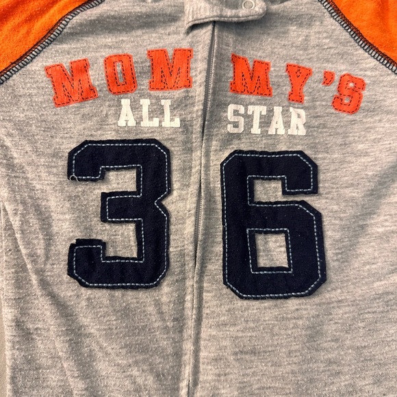 Carters boys zippered footie pajamas| size: 18 months - Picture 3 of 3